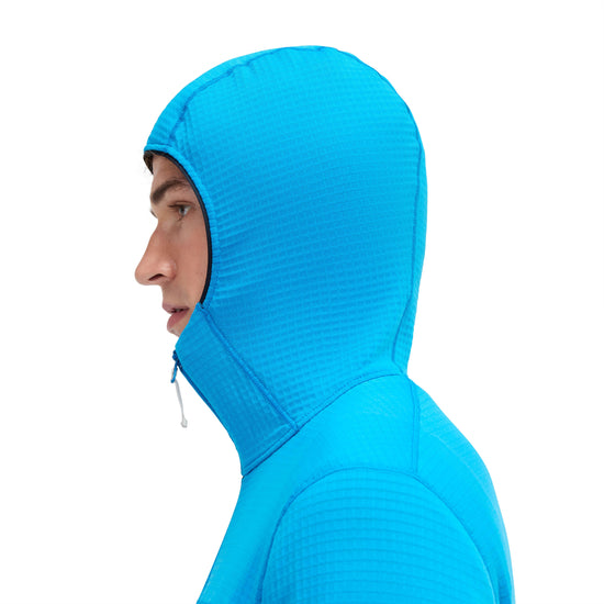 Men's Ridge-Hiker Hooded Jacket - Blue / Black