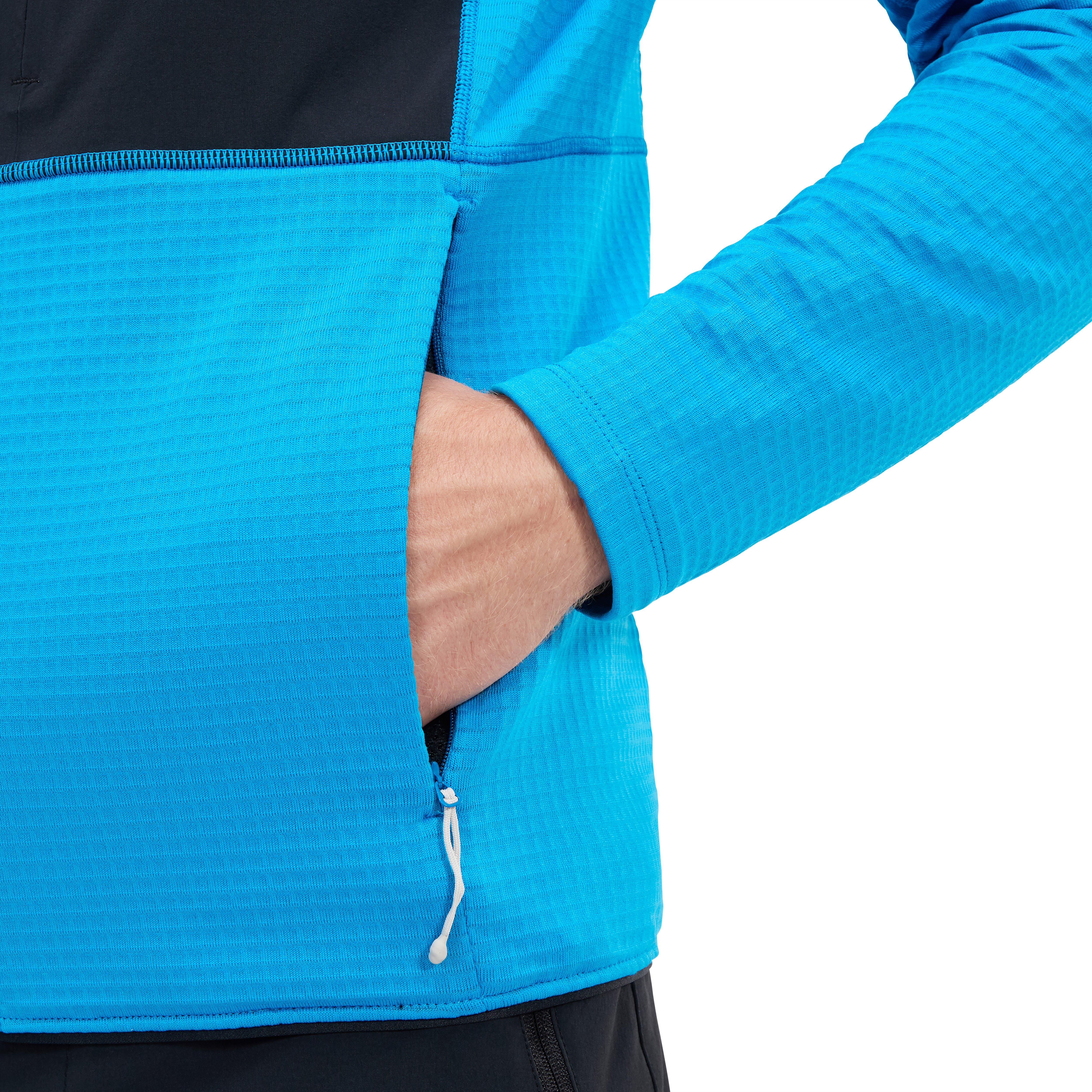 Men's Ridge-Hiker Hooded Jacket - Blue / Black