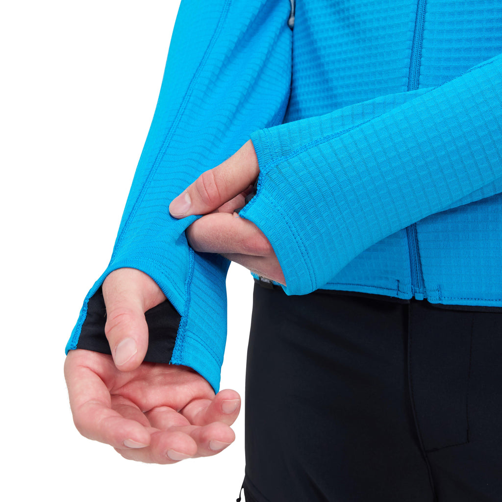 Men's Ridge-Hiker Hooded Jacket - Blue / Black