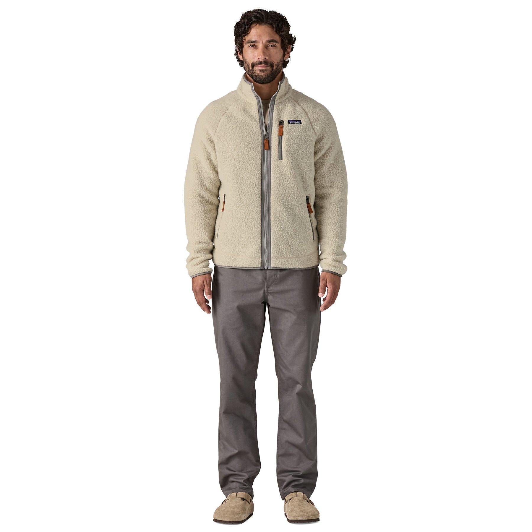 Men's Retro Pile Fleece Jacket - Neutral