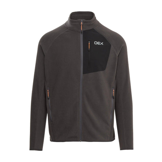 Men's Braewick Full Zip Fleece - Grey