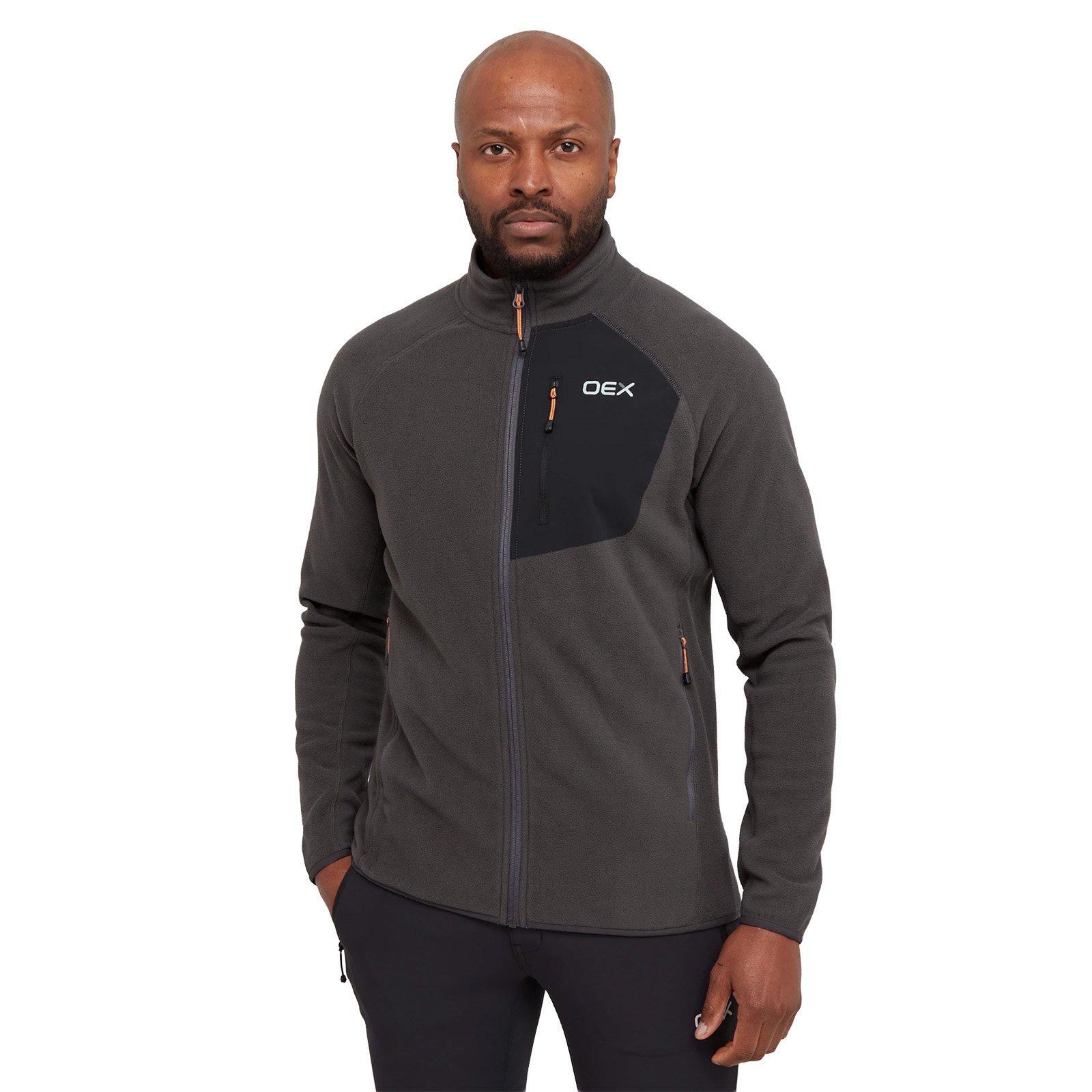 Men's Braewick Full Zip Fleece - Grey