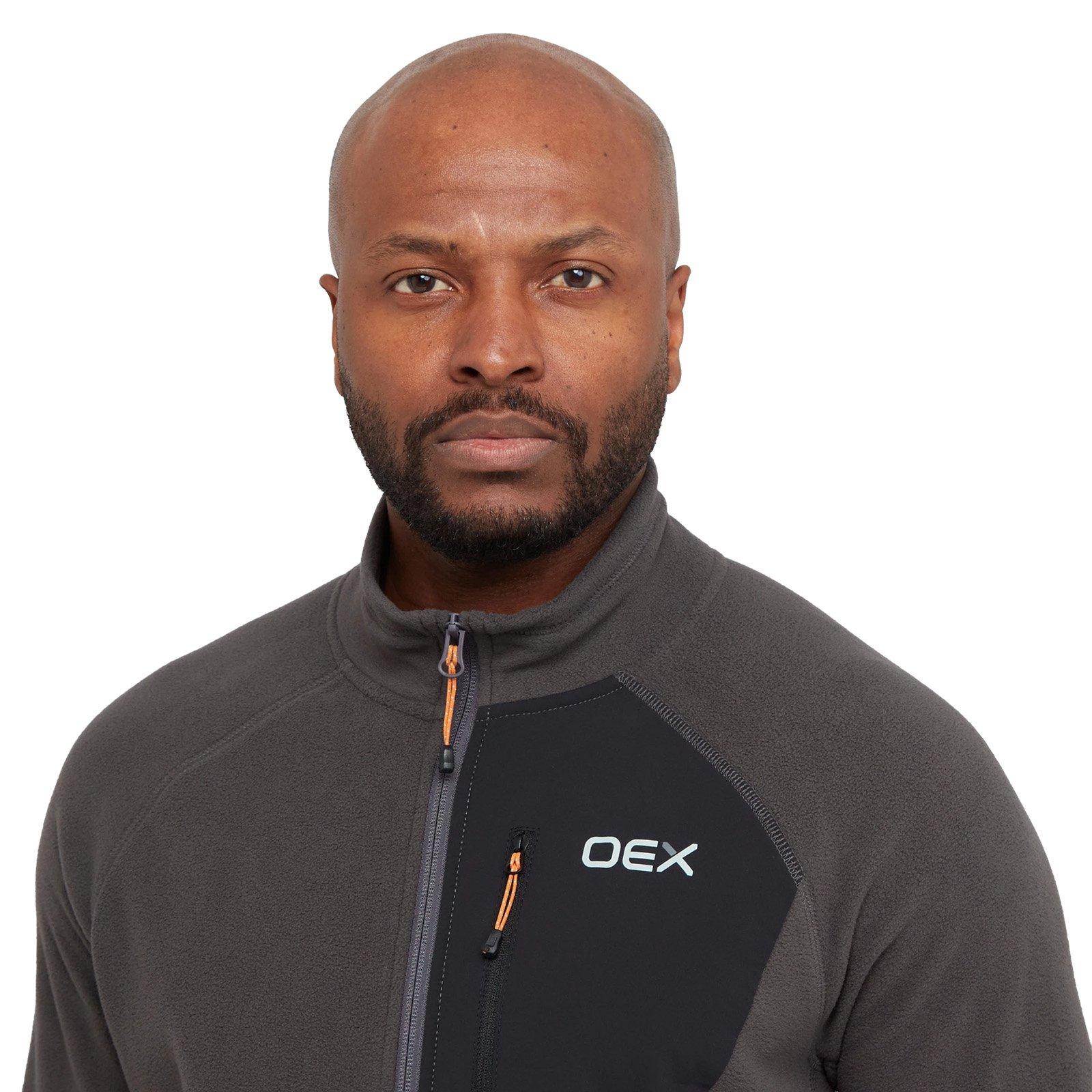 Men's Braewick Full Zip Fleece - Grey