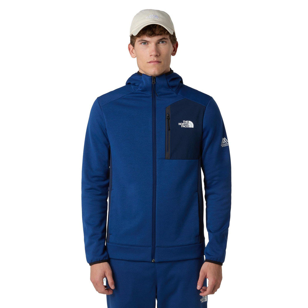 Men's Mountain Athletics Full Zip Hooded Fleece - Blue
