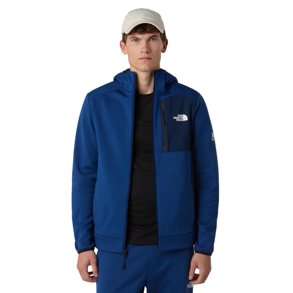 Men's Mountain Athletics Full Zip Hooded Fleece - Blue
