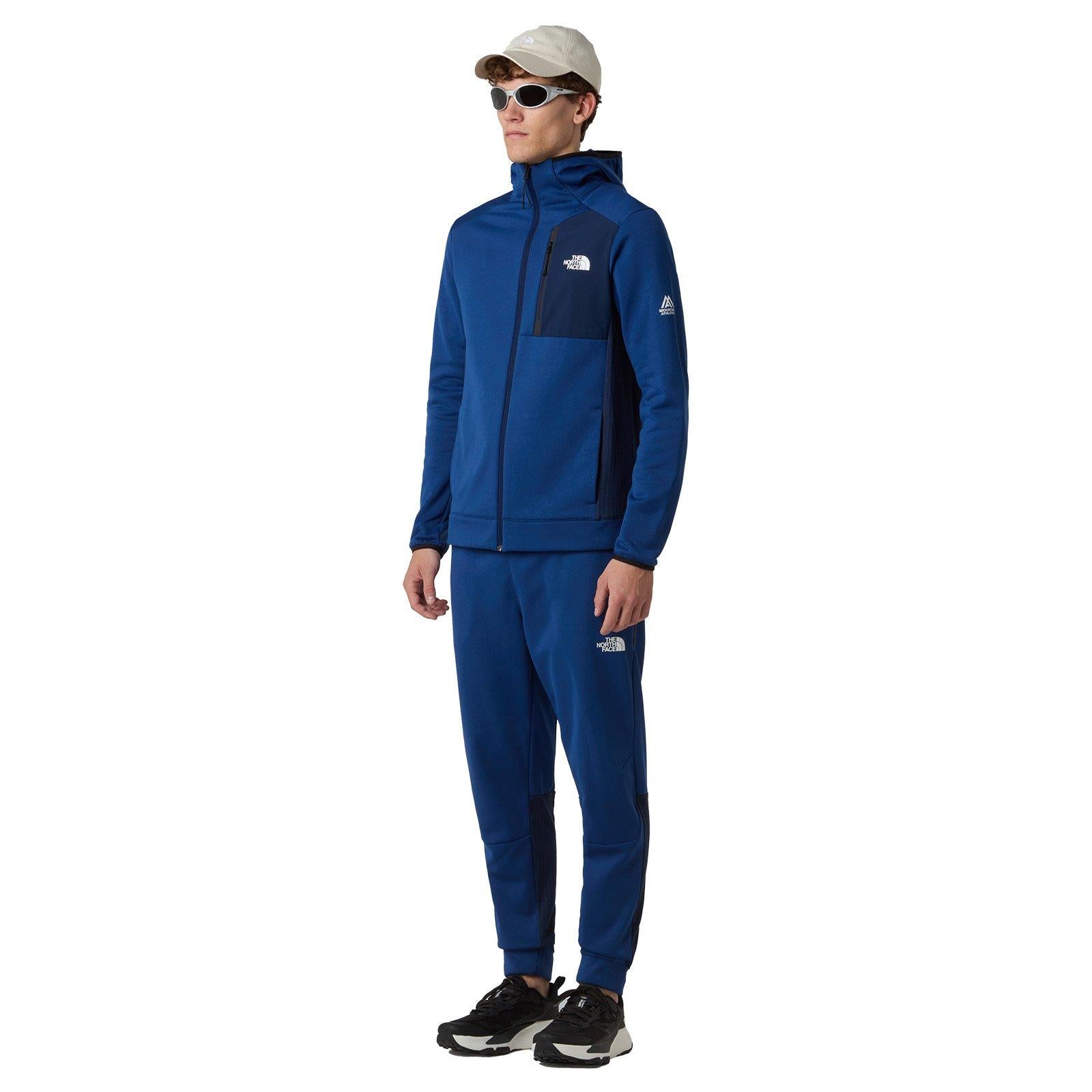 Men's Mountain Athletics Full Zip Hooded Fleece - Blue