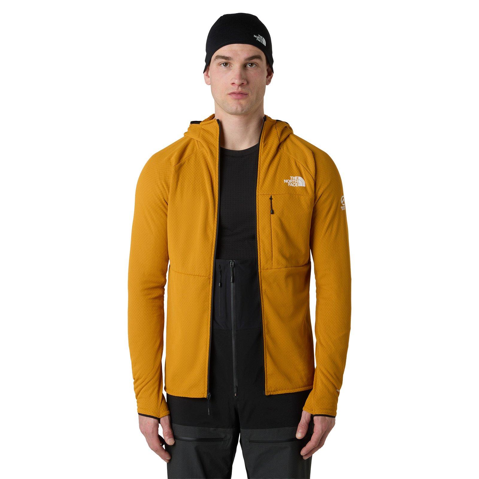 The North Face Men's Summit FutureFleece Hooded Jacket - Yellow | Tiso