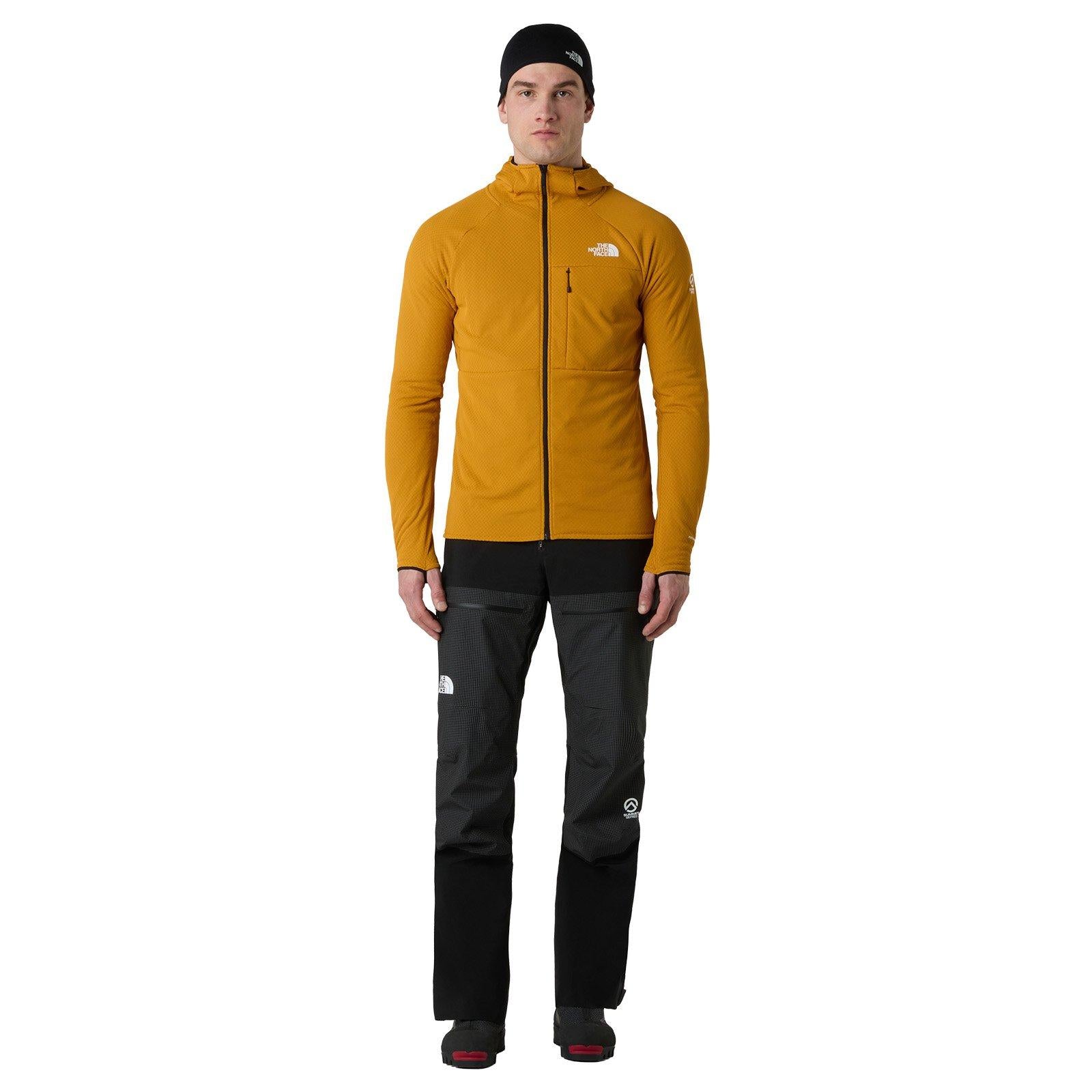 The North Face Men's Summit FutureFleece Hooded Jacket - Yellow | Tiso