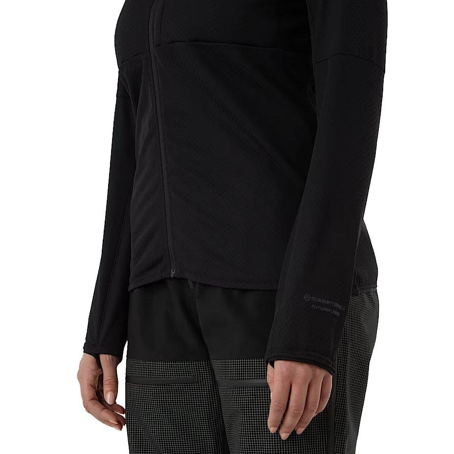 Women's Summit FutureFleece Full Zip Hooded Jacket - Black