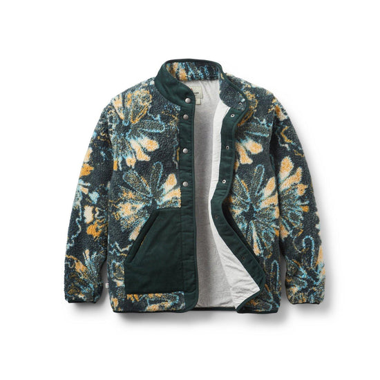 Women’s Clover Recycled Cotton-Lined Sherpa Fleece - Green