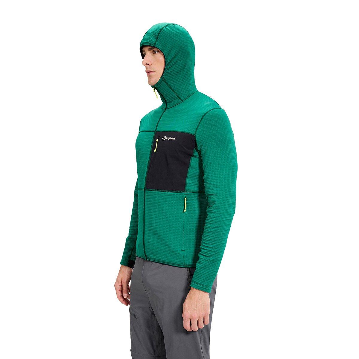 Men's Ridge-Hiker Hooded Jacket - Green / Black