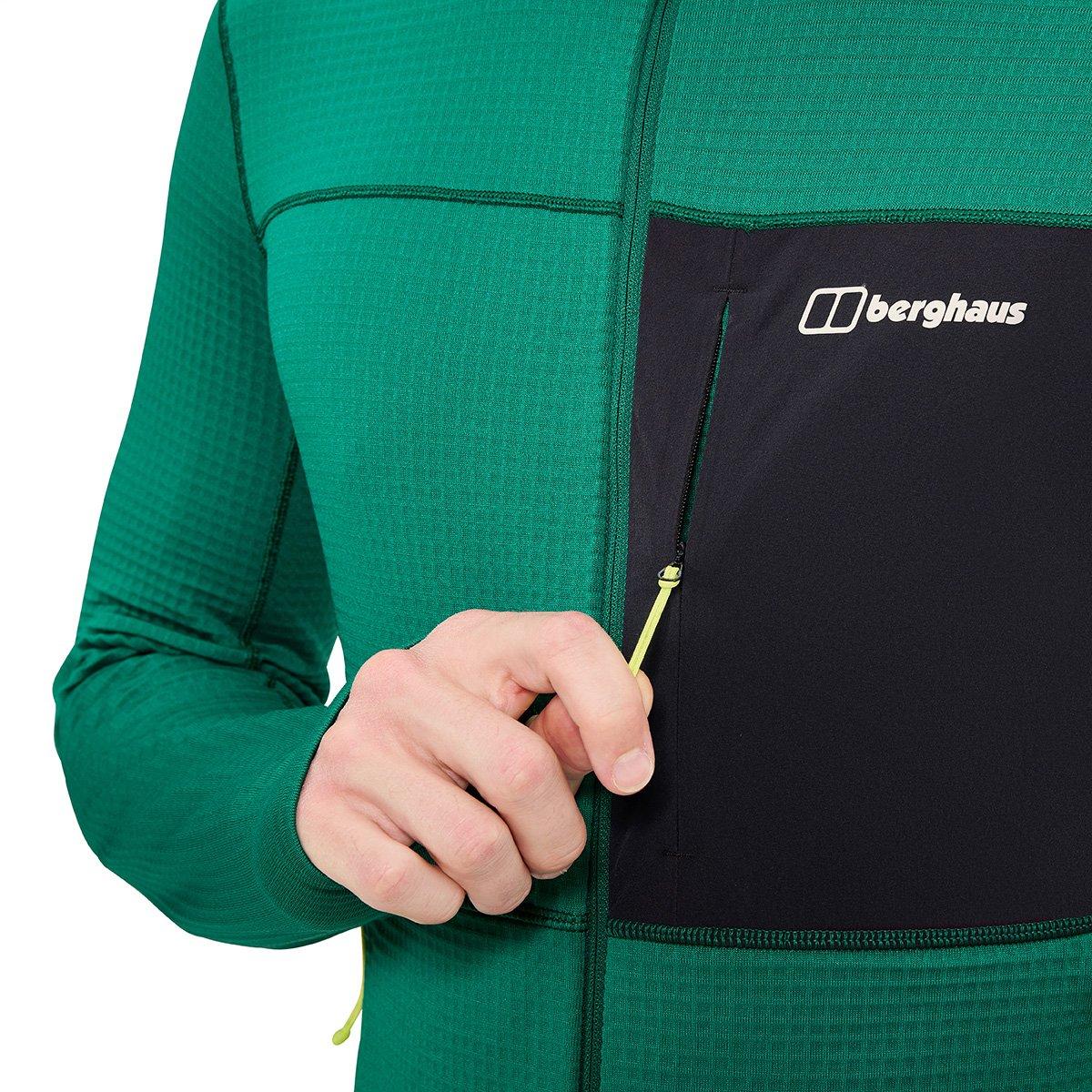 Men's Ridge-Hiker Hooded Jacket - Green / Black