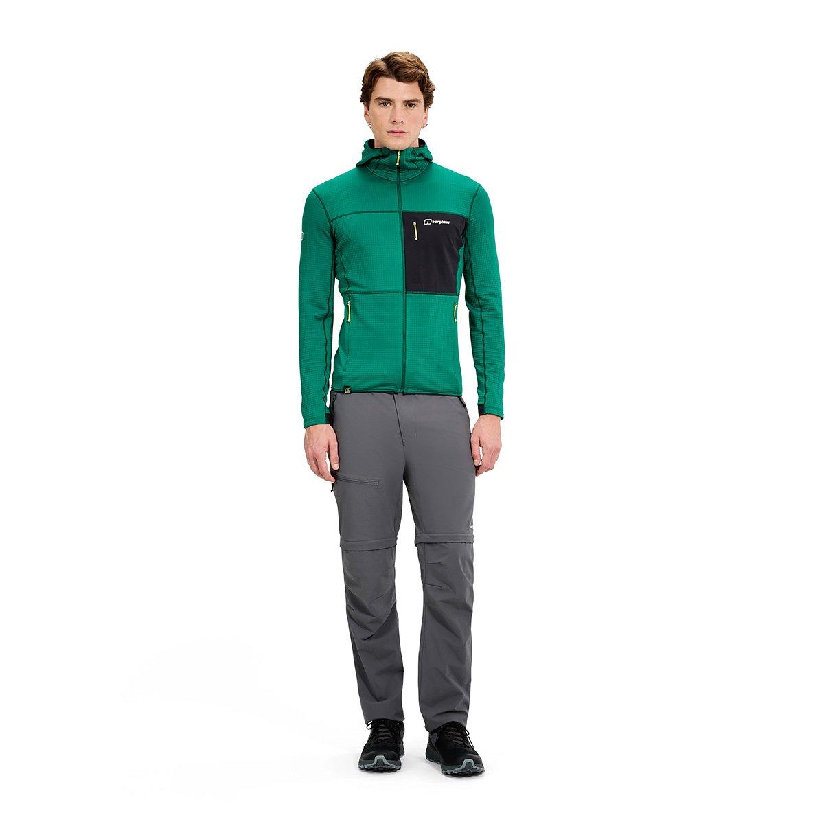 Men's Ridge-Hiker Hooded Jacket - Green / Black