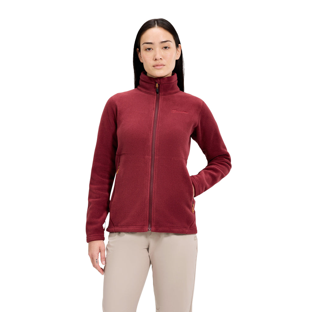 Women's Prism Polartec InterActive Fleece Jacket - Red