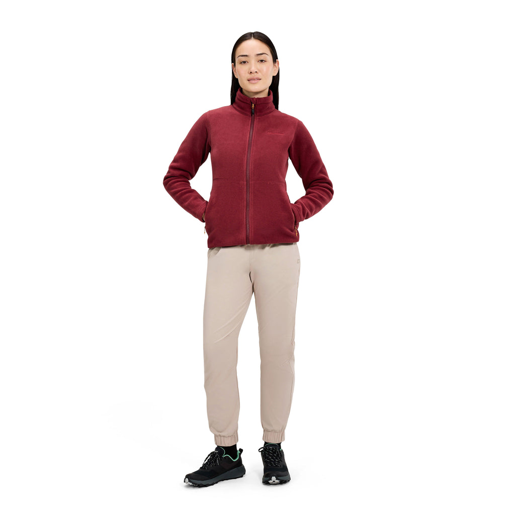 Women's Prism Polartec InterActive Fleece Jacket - Red