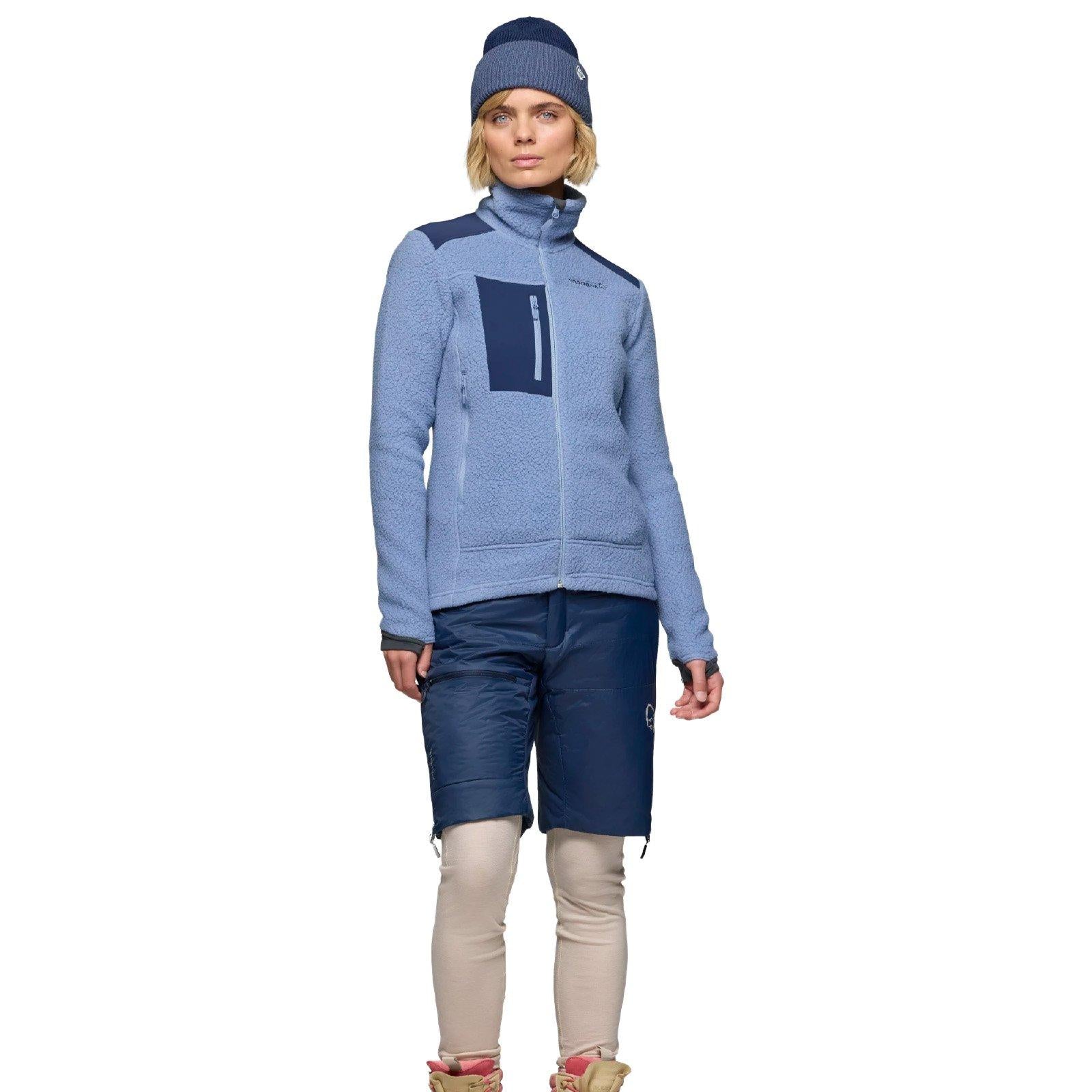 Women's Trollveggen Warm3 Fleece Jacket - Blue