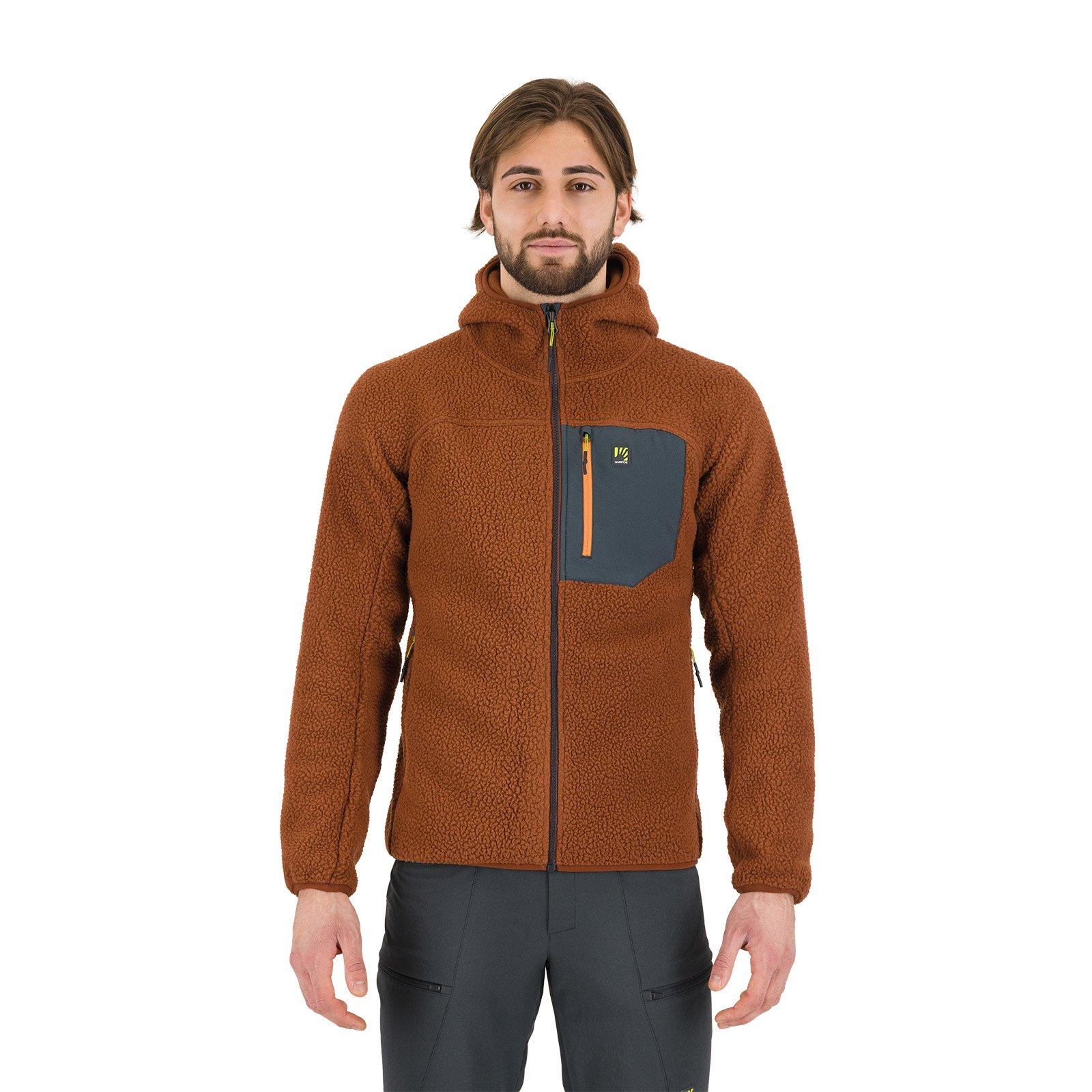 Men's Moiazza Retro Hoodie - Orange