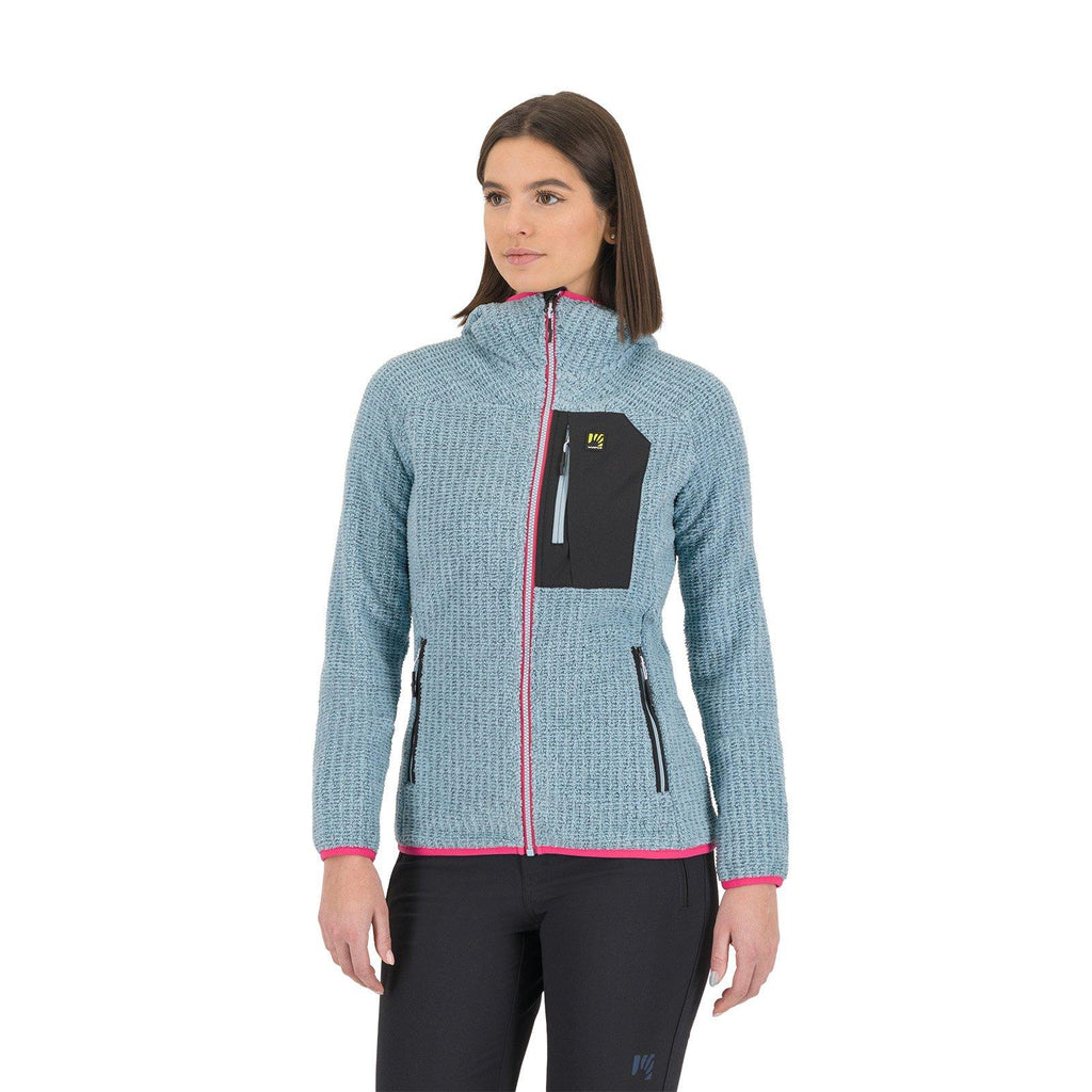 Women's Rocchetta Evo Hoodie Fleece - Blue