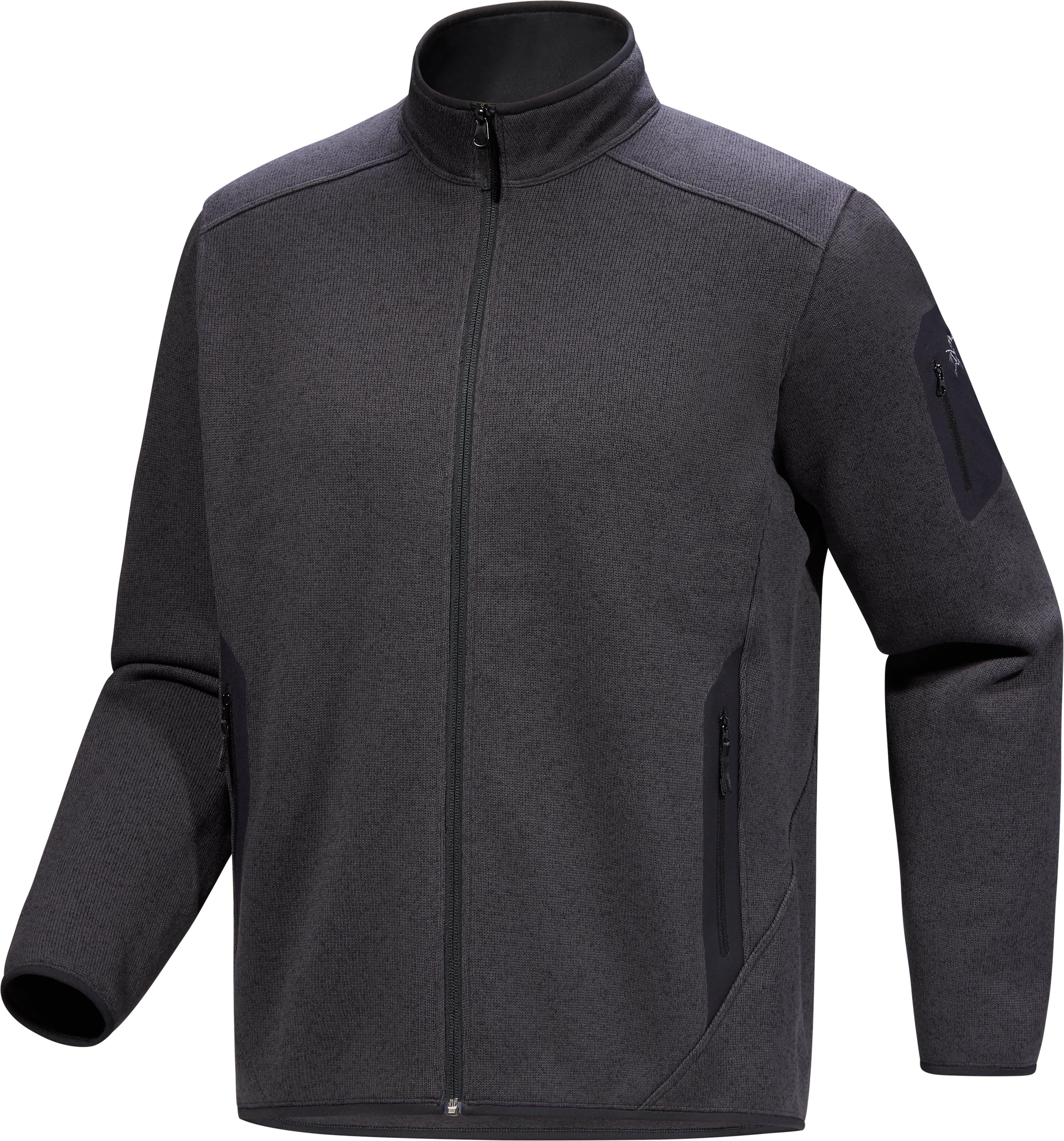 Men's Covert Cardigan - Black Heather II