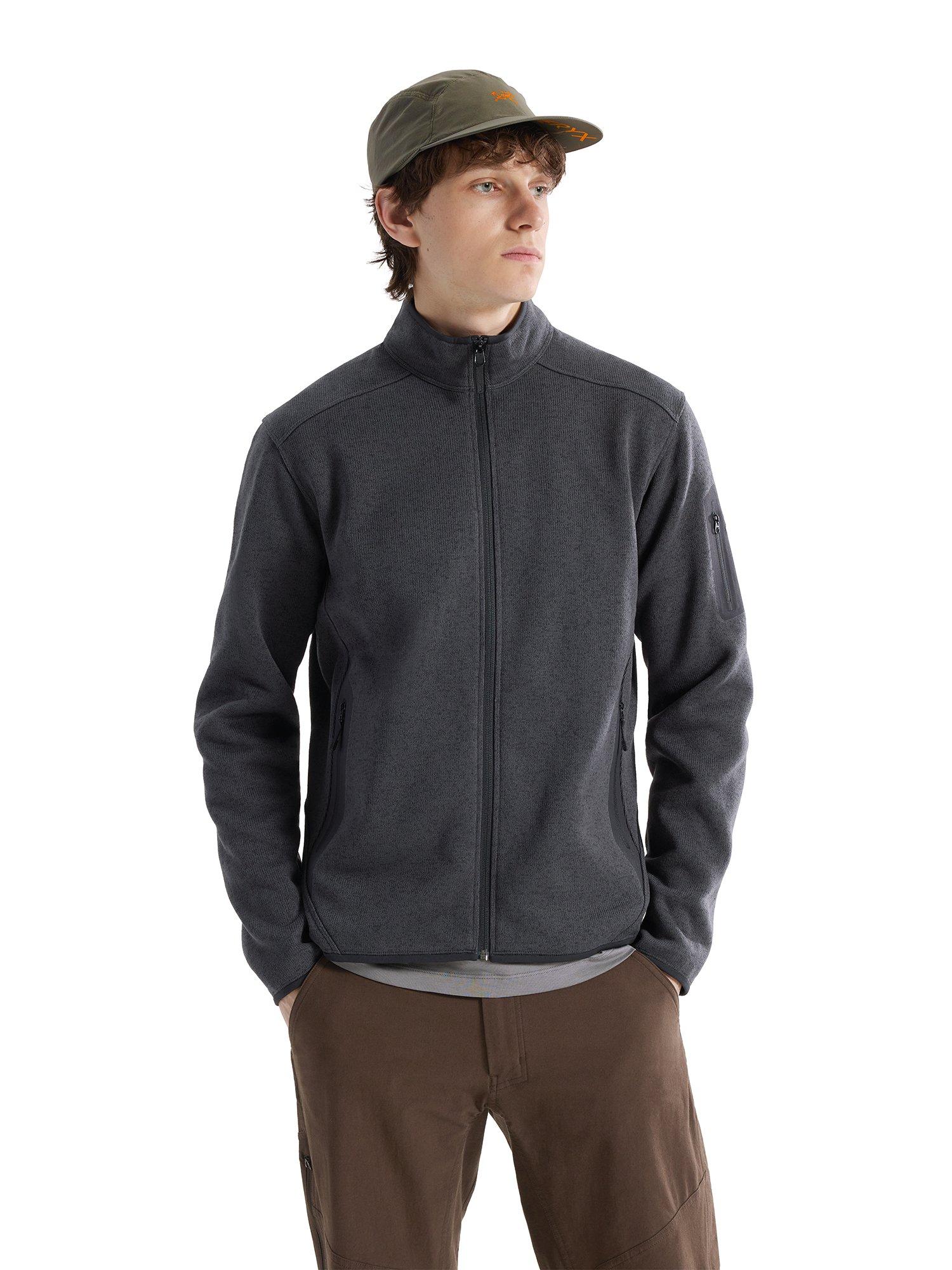 Men's Covert Cardigan - Black Heather II
