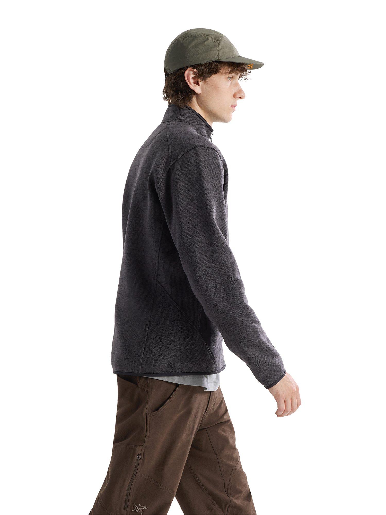 Men's Covert Cardigan - Black Heather II