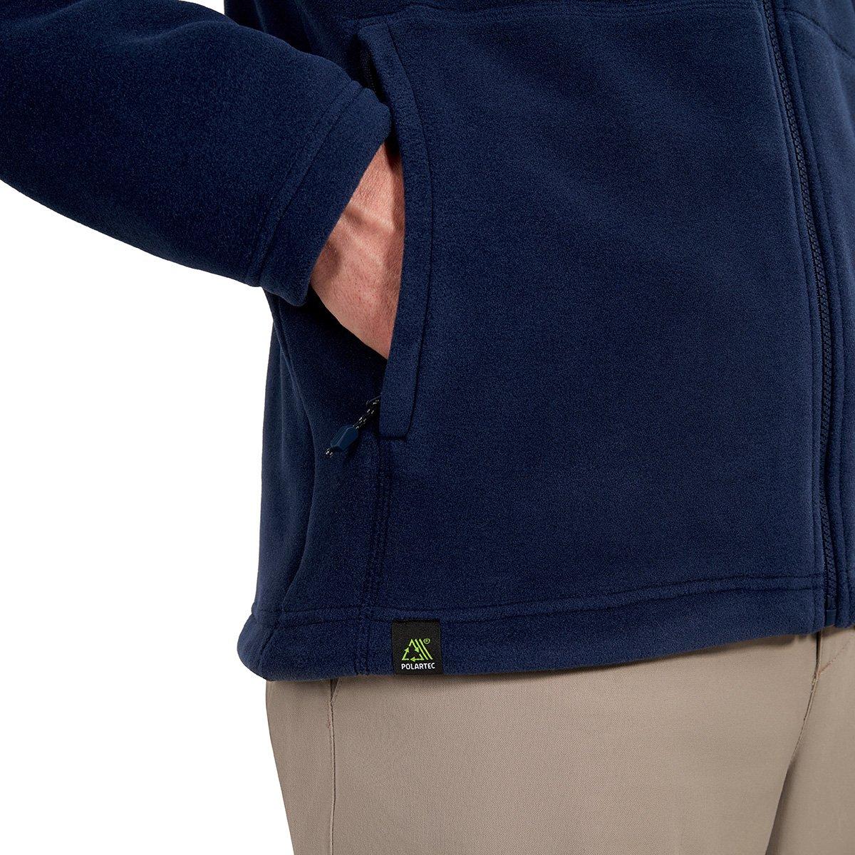 Men's Activity InterActive Full Zip Fleece Jacket - Navy