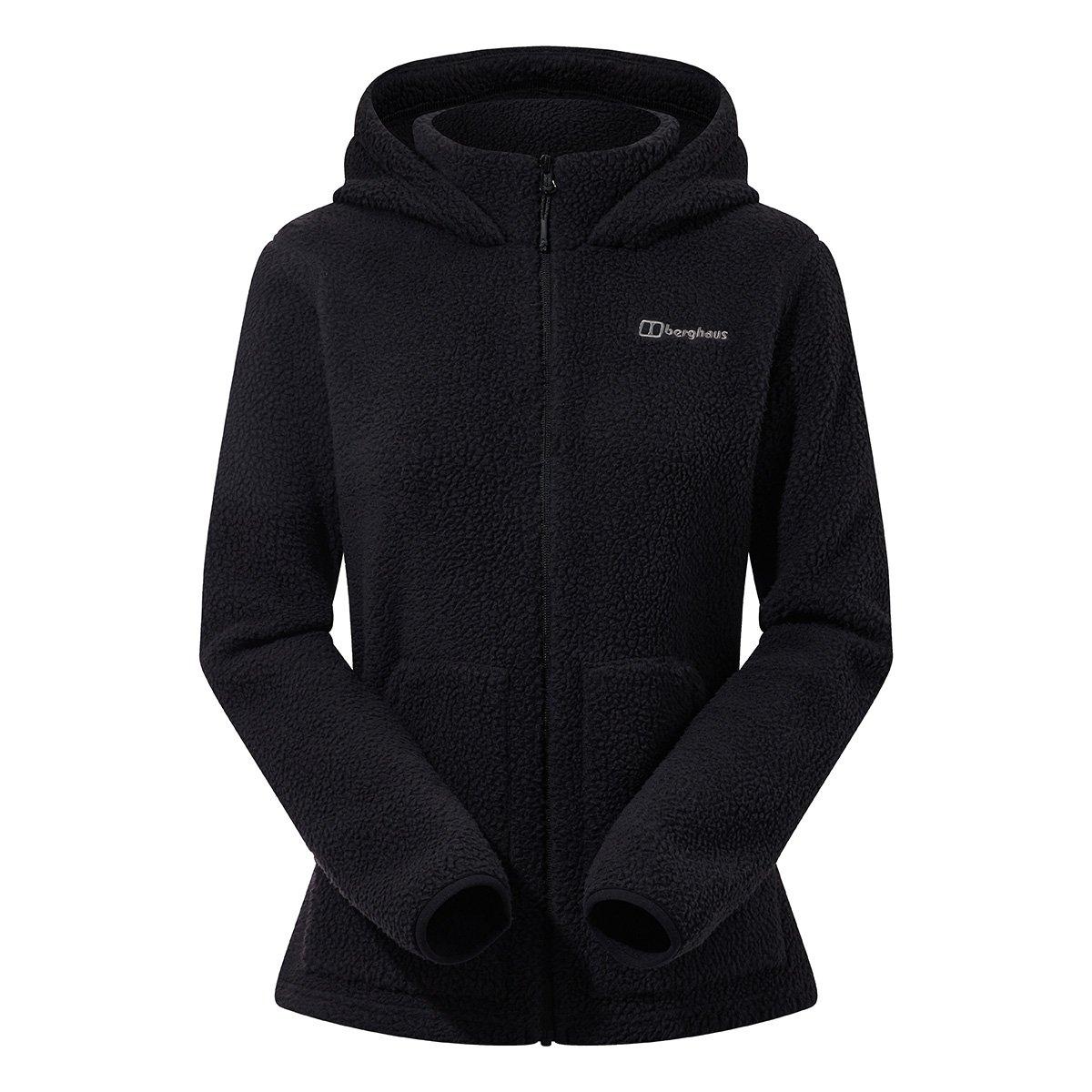 Women's Darria Full Zip Hooded Fleece - Black