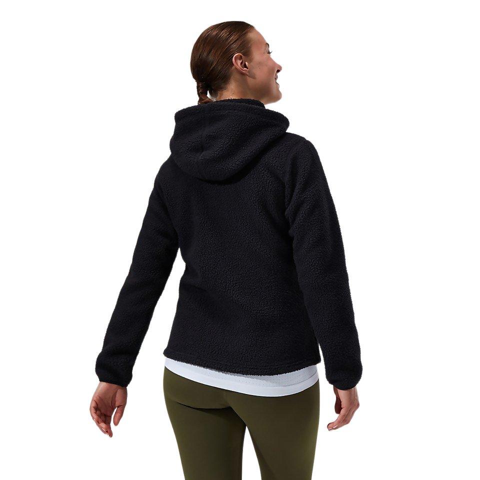 Women's Darria Full Zip Hooded Fleece - Black