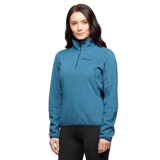 Women's Hendra Half Zip Fleece - Navagio Blue
