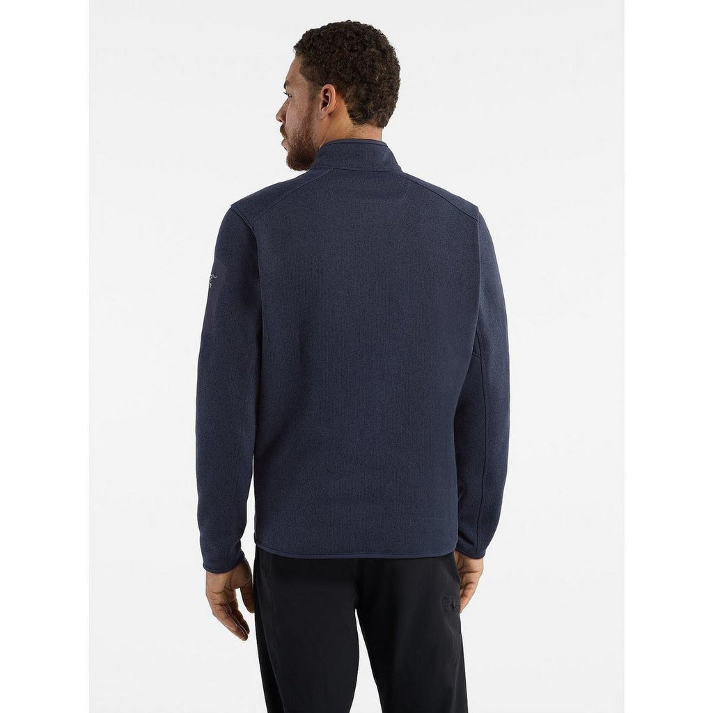 Men's Covert Half Zip - Black Sapphire