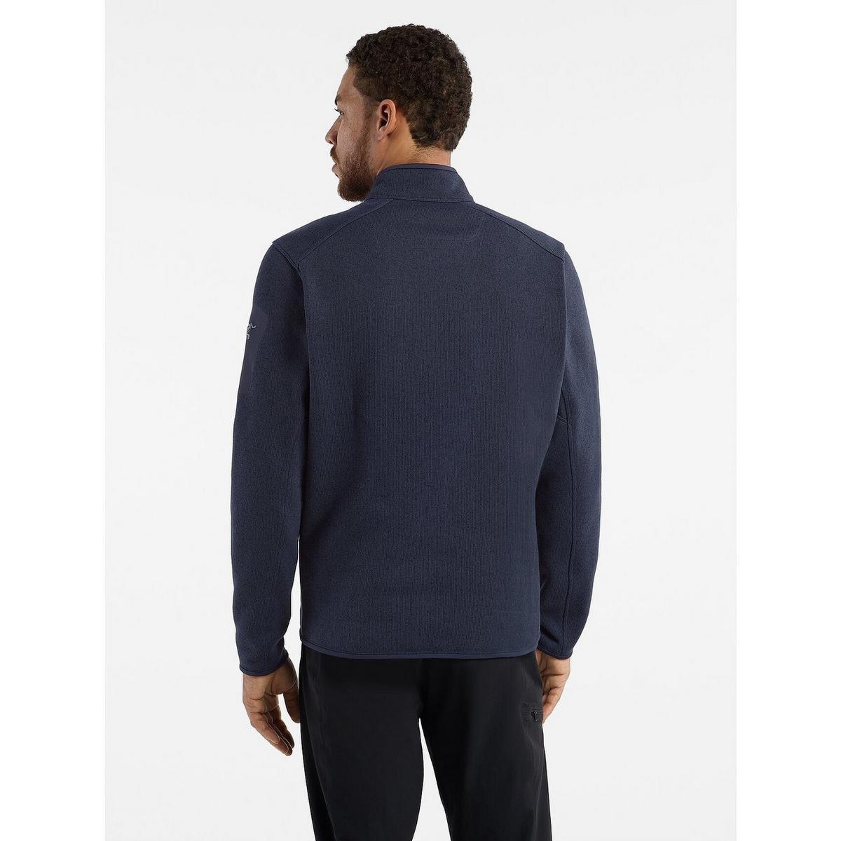 Men's Covert Half Zip - Black Sapphire