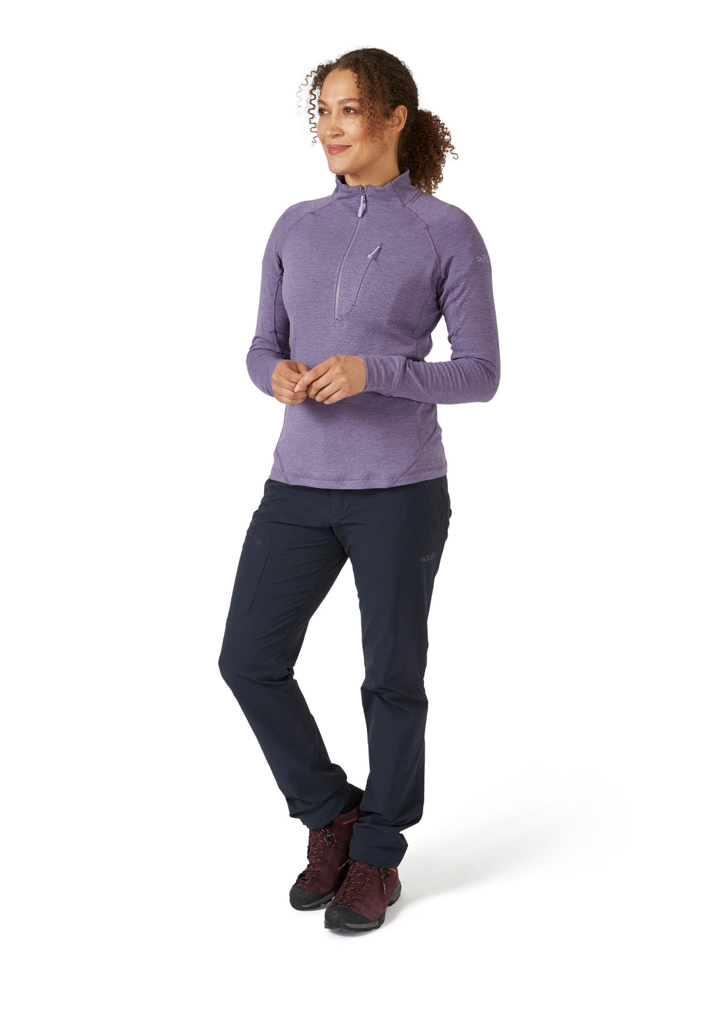 Women's Nexus Pull On Fleece - Purple/Sage