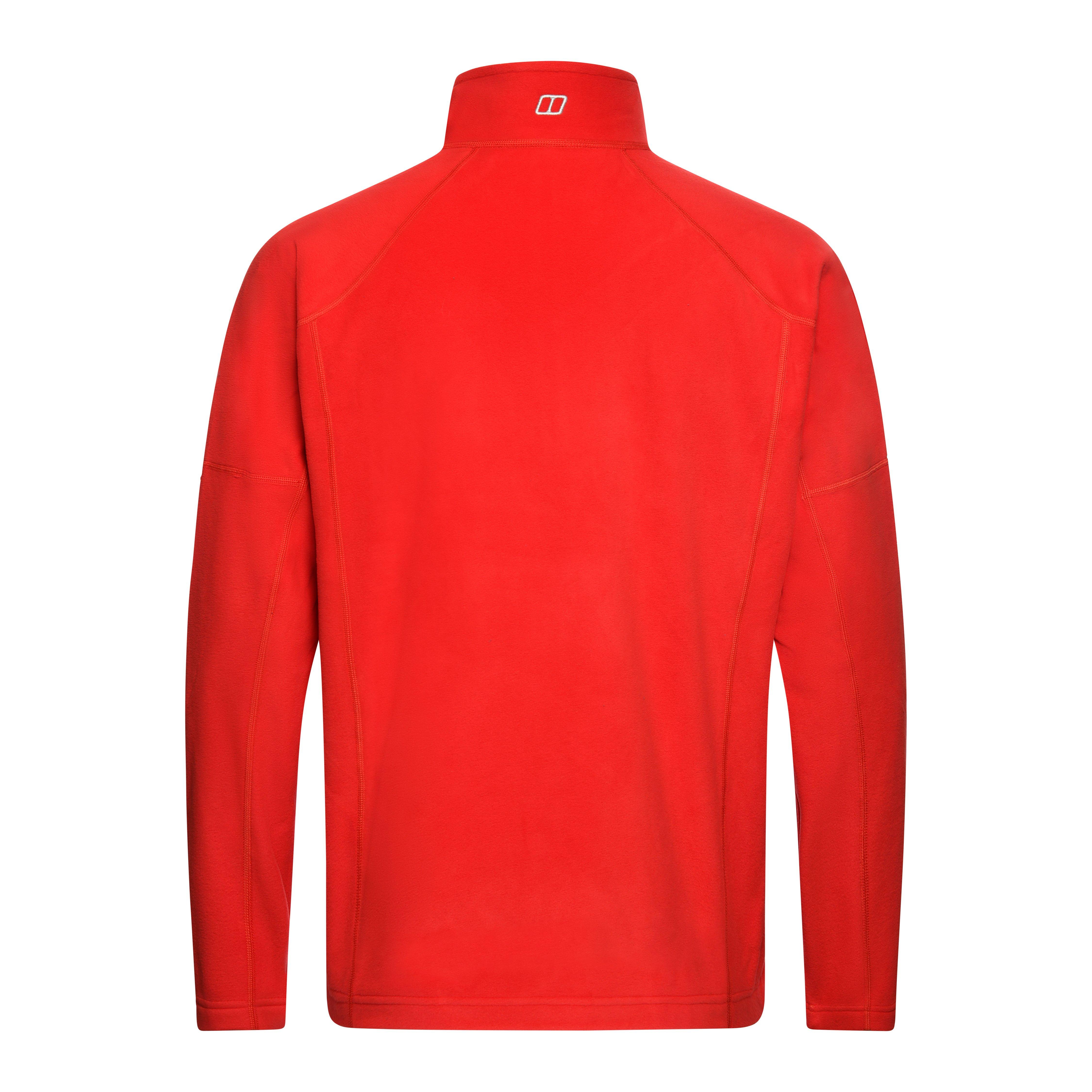 Men's Hartsop Eco 1/2 Zip Fleece - Red
