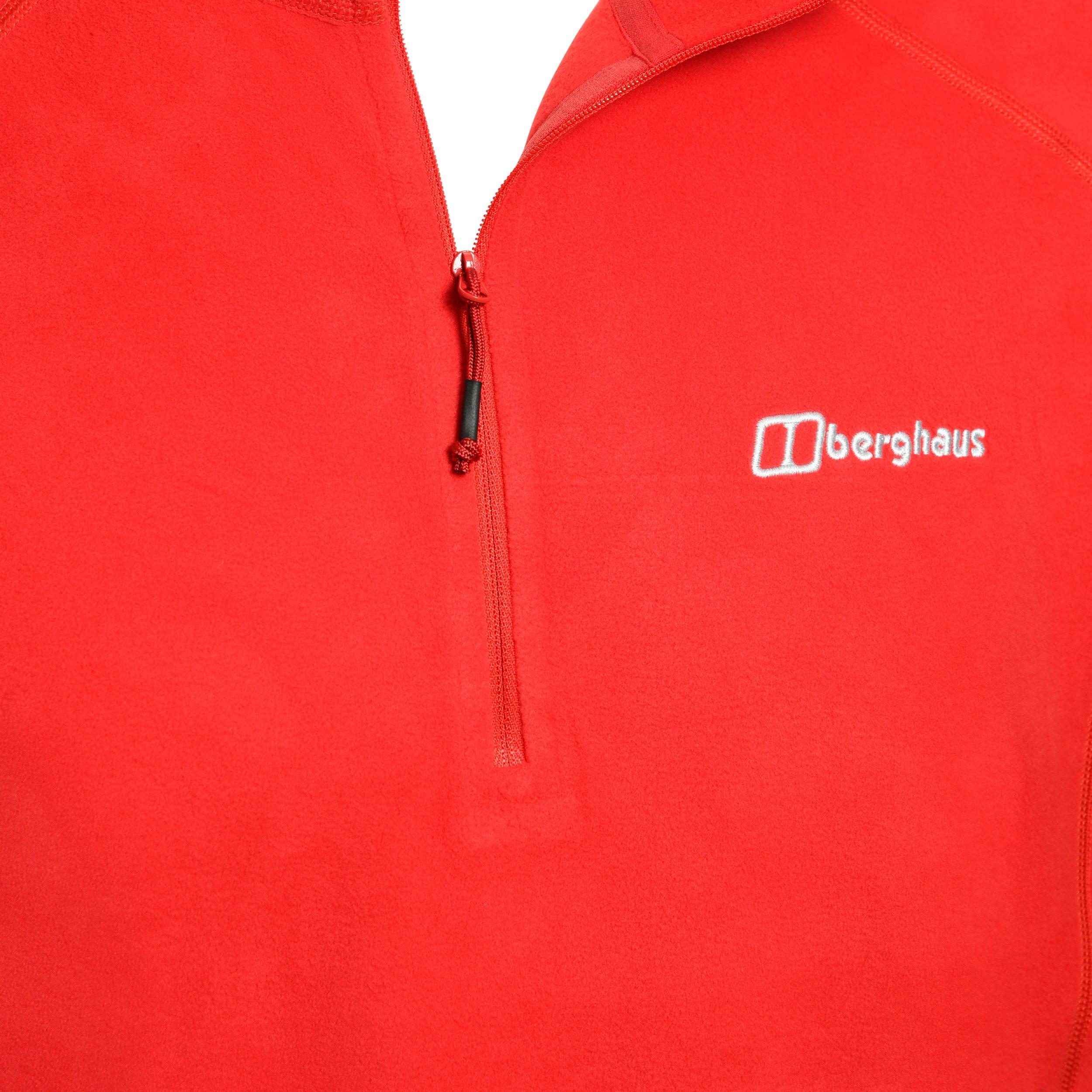 Men's Hartsop Eco 1/2 Zip Fleece - Red