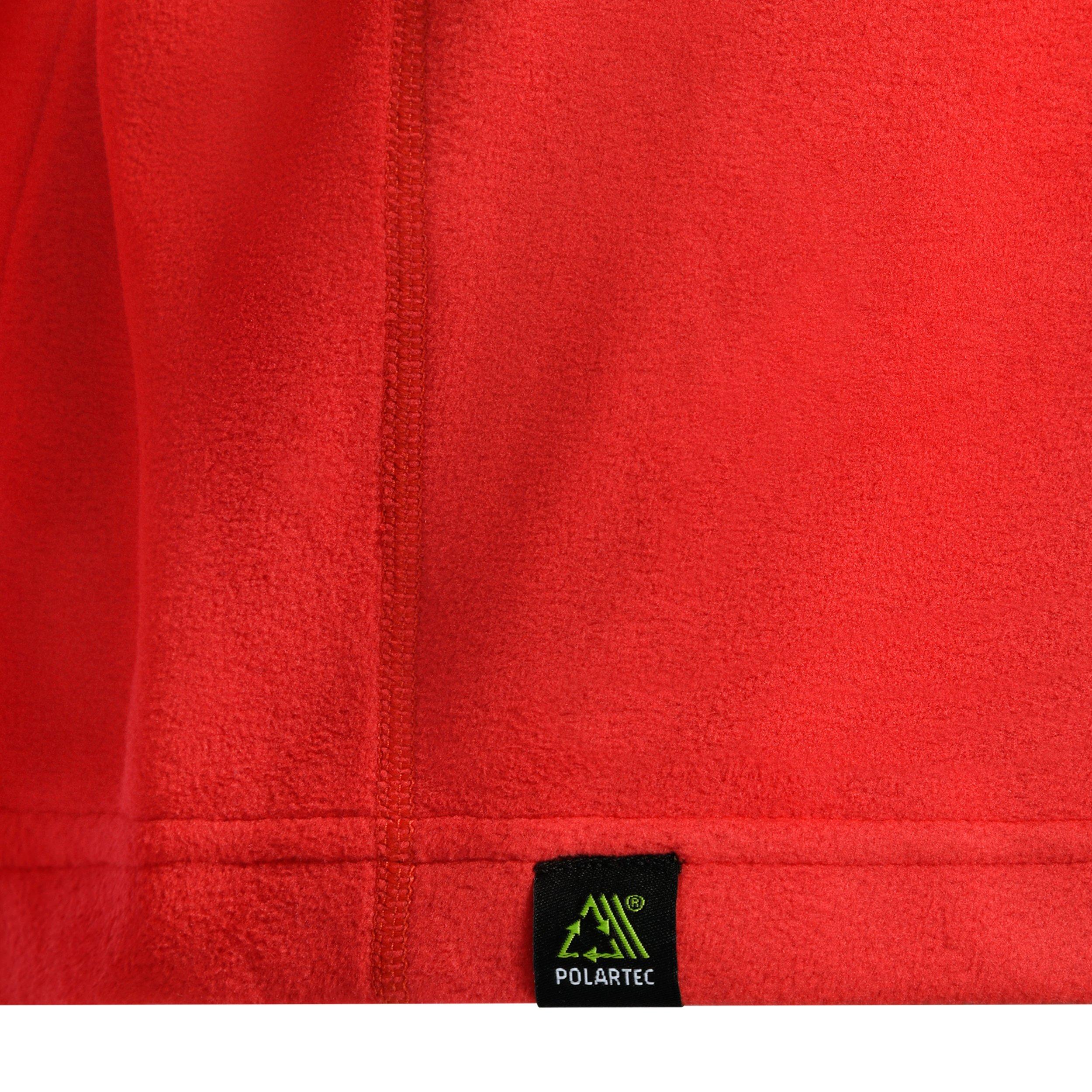 Men's Hartsop Eco 1/2 Zip Fleece - Red
