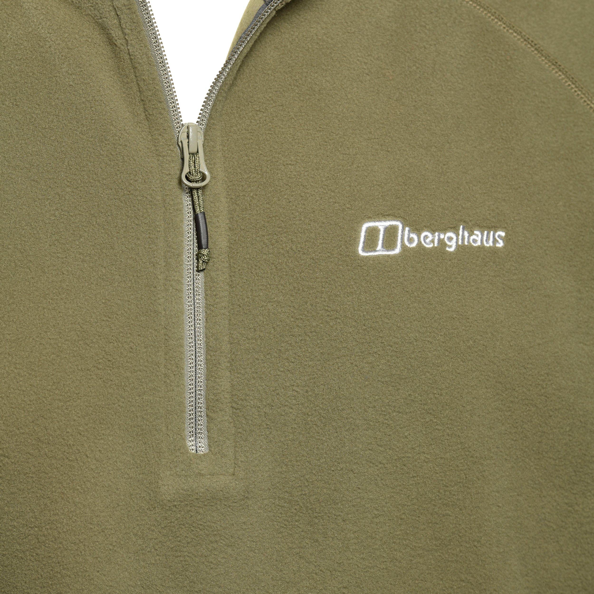 Men's Hartsop 1/2 Zip Fleece - Ivy Green / Jet Black