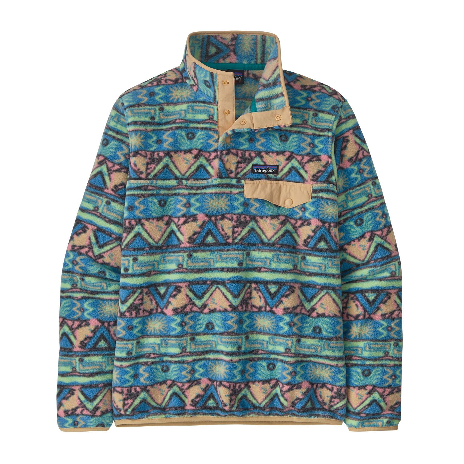 Women's Lightweight Synchilla Snap-T Pullover - High Hopes Geo