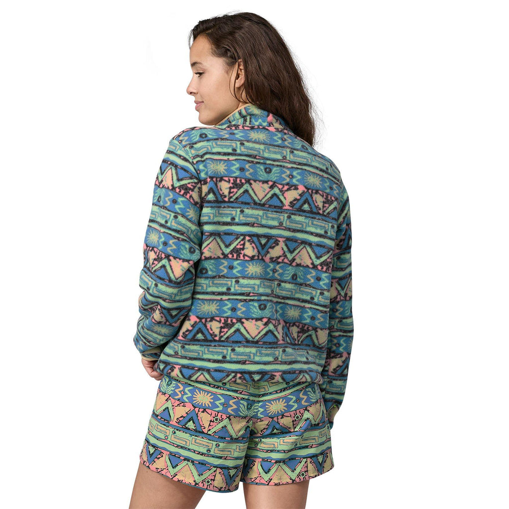Women's Lightweight Synchilla Snap-T Pullover - High Hopes Geo
