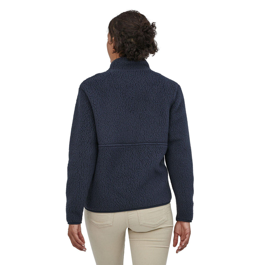 Women's Retro Pile Fleece Marsupial - New Navy