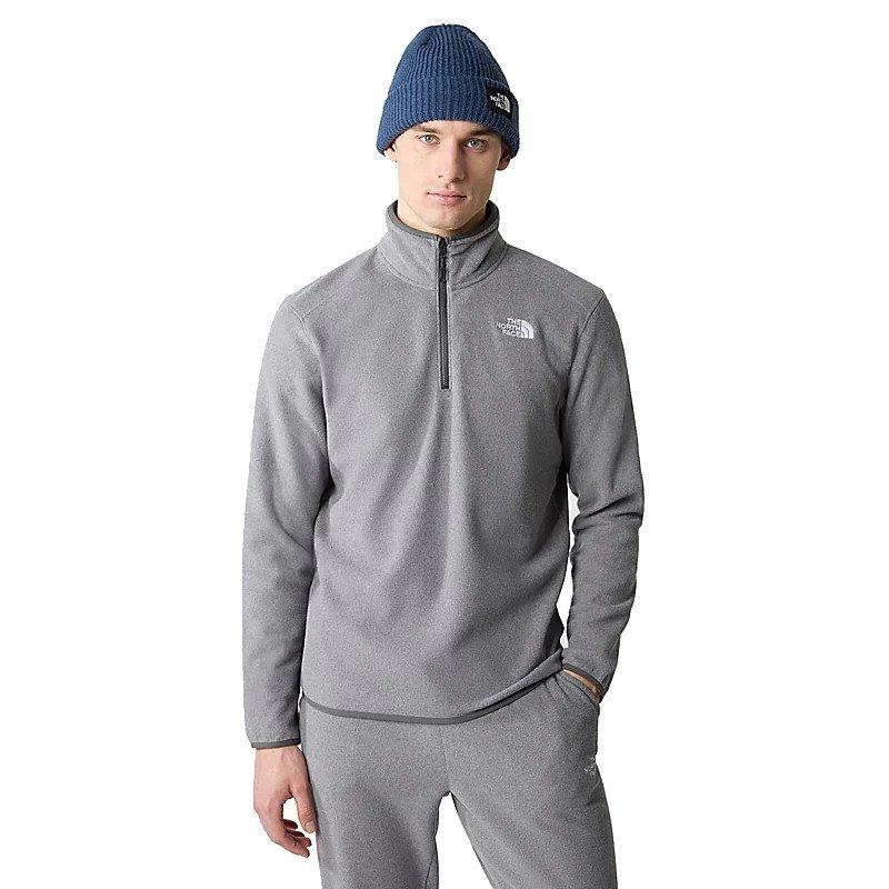 Men's 100 Glacier 1/4 Zip Fleece - Grey