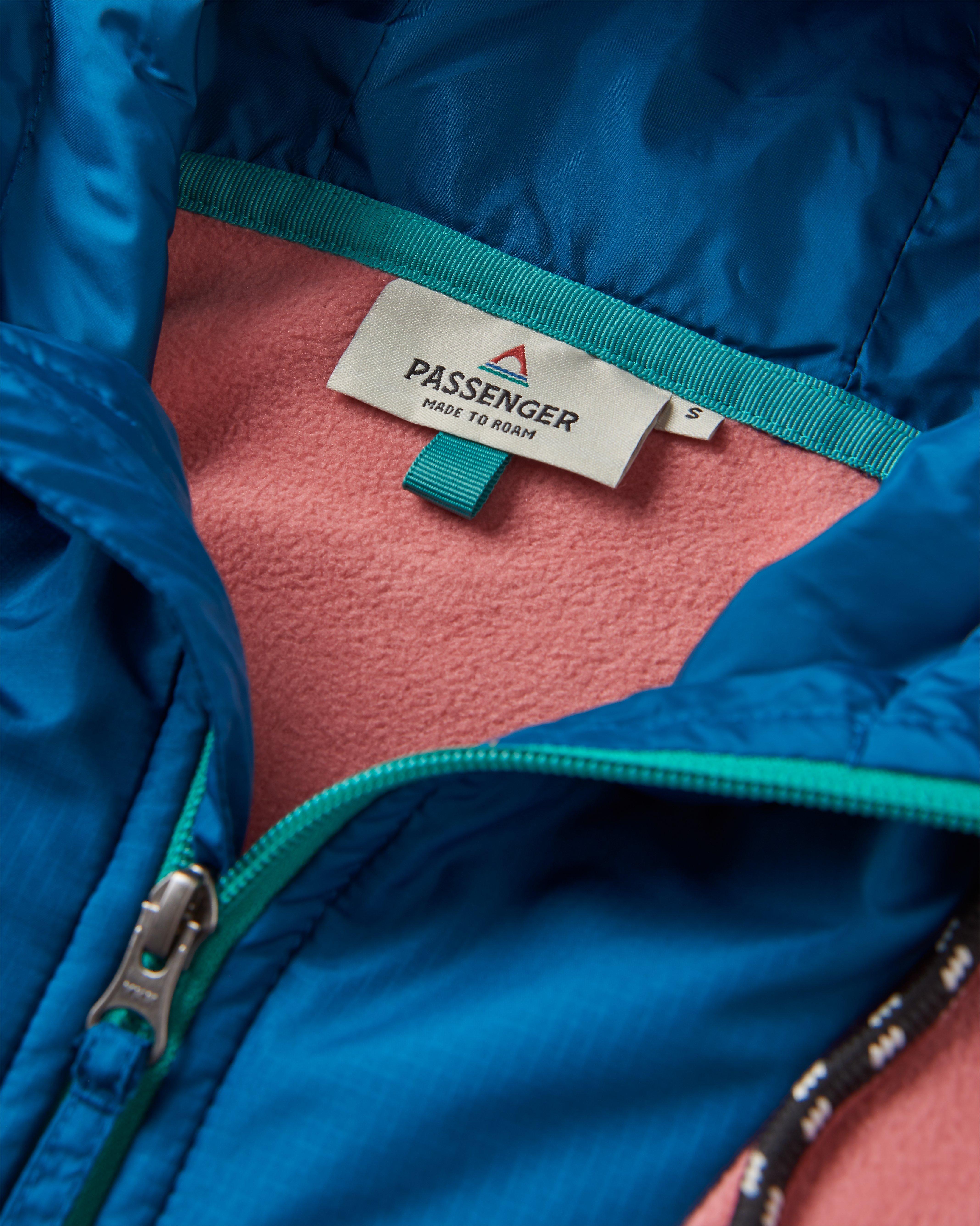 Women's Alexander 1/2 Zip Polar Hooded Fleece - Pink