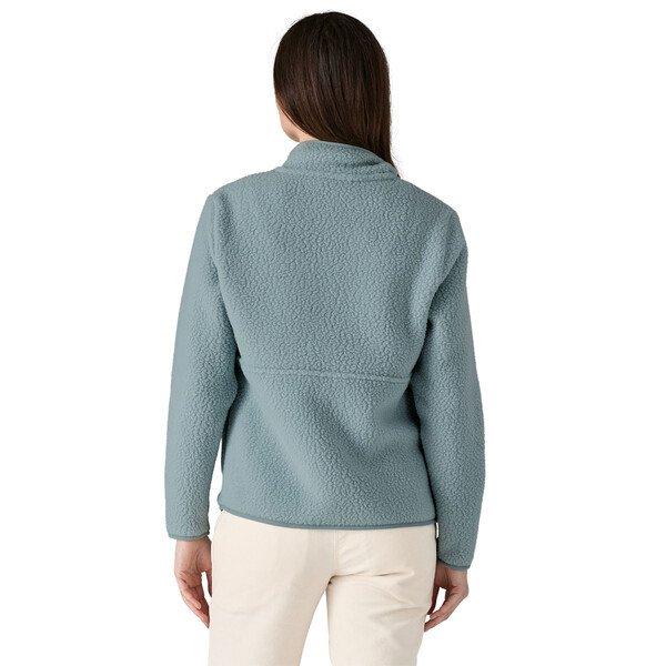 Women's Retro Pile Marsupial Fleece - Blue