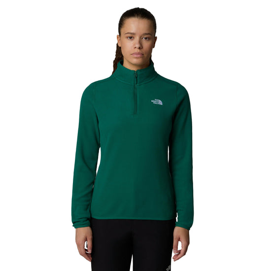 Women's 100 Glacier 1/4 Zip Fleece - Green