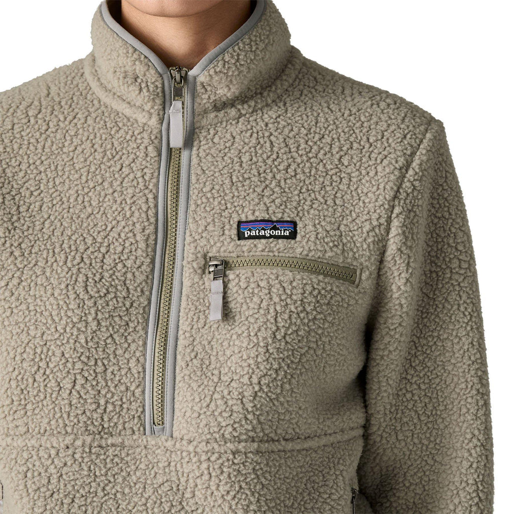 Women's Retro Pile Marsupial Fleece - Green