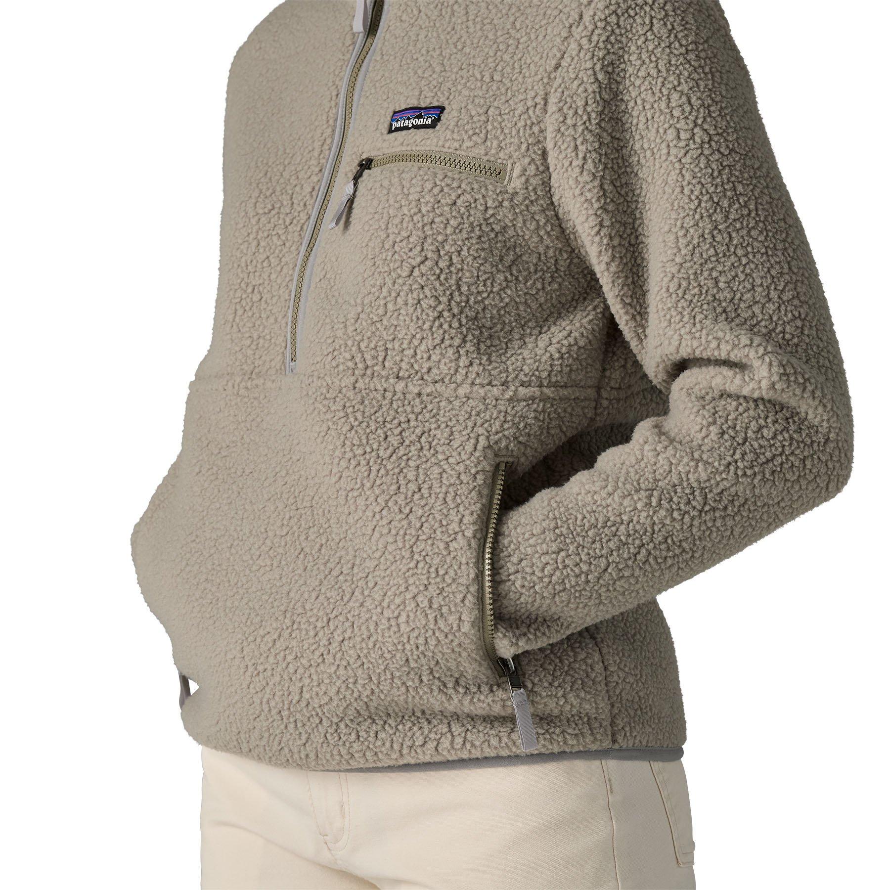 Women's Retro Pile Marsupial Fleece - Green