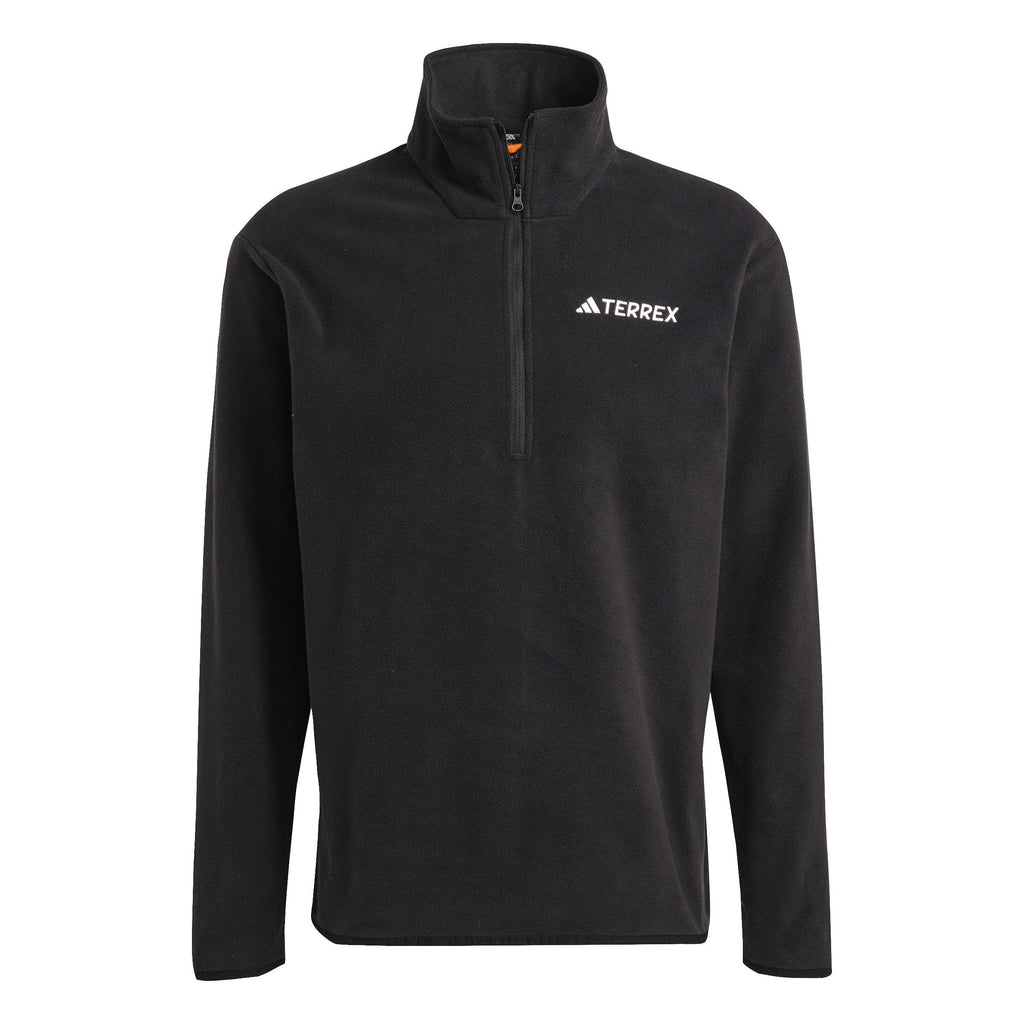 Men's Multi 1/2 Zip Fleece - Black
