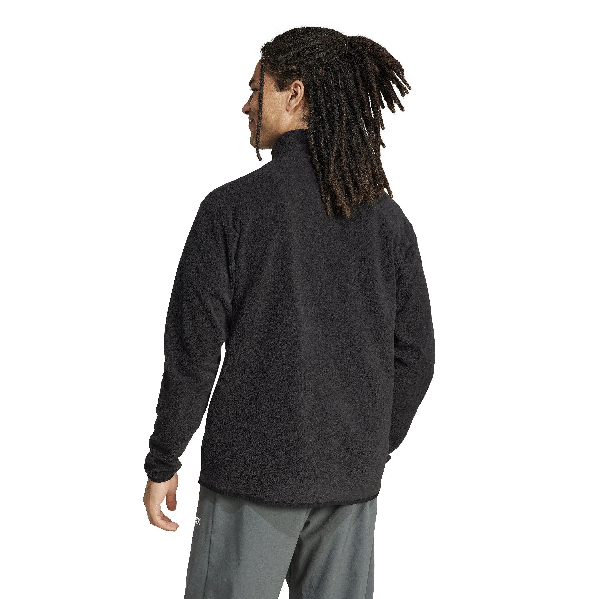 Men's Multi 1/2 Zip Fleece - Black
