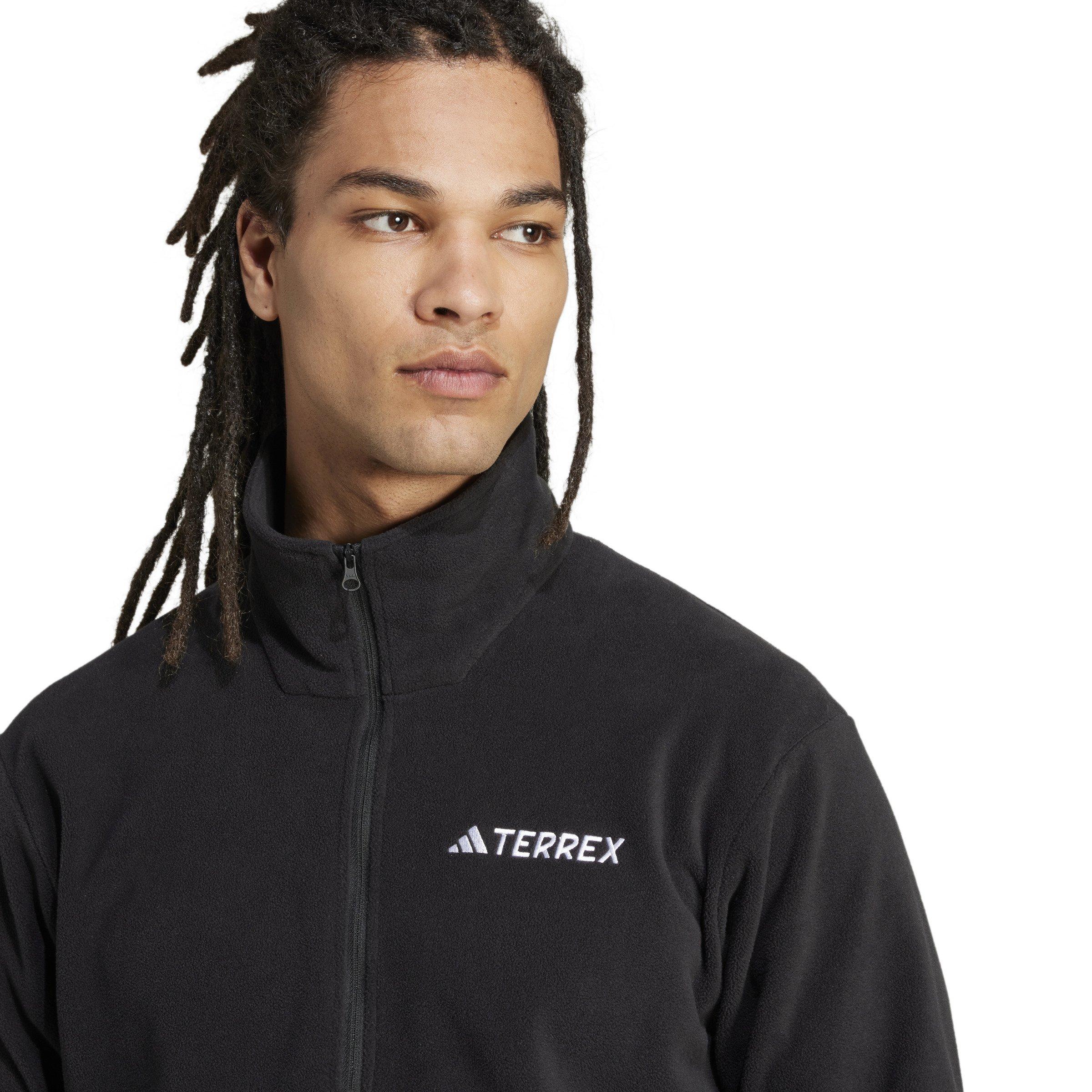 Men's Multi 1/2 Zip Fleece - Black
