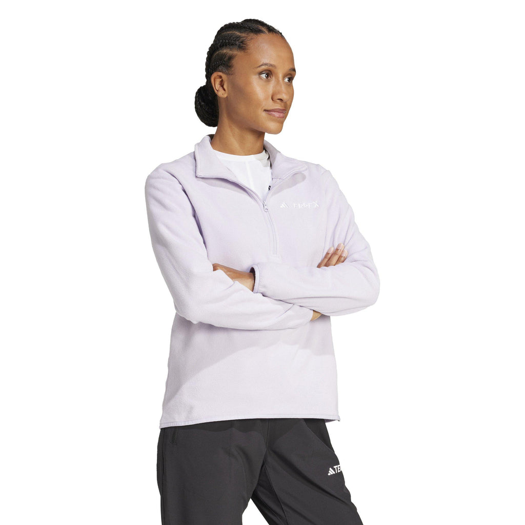 Women's Multi 1/2 Zip Fleece - Purple