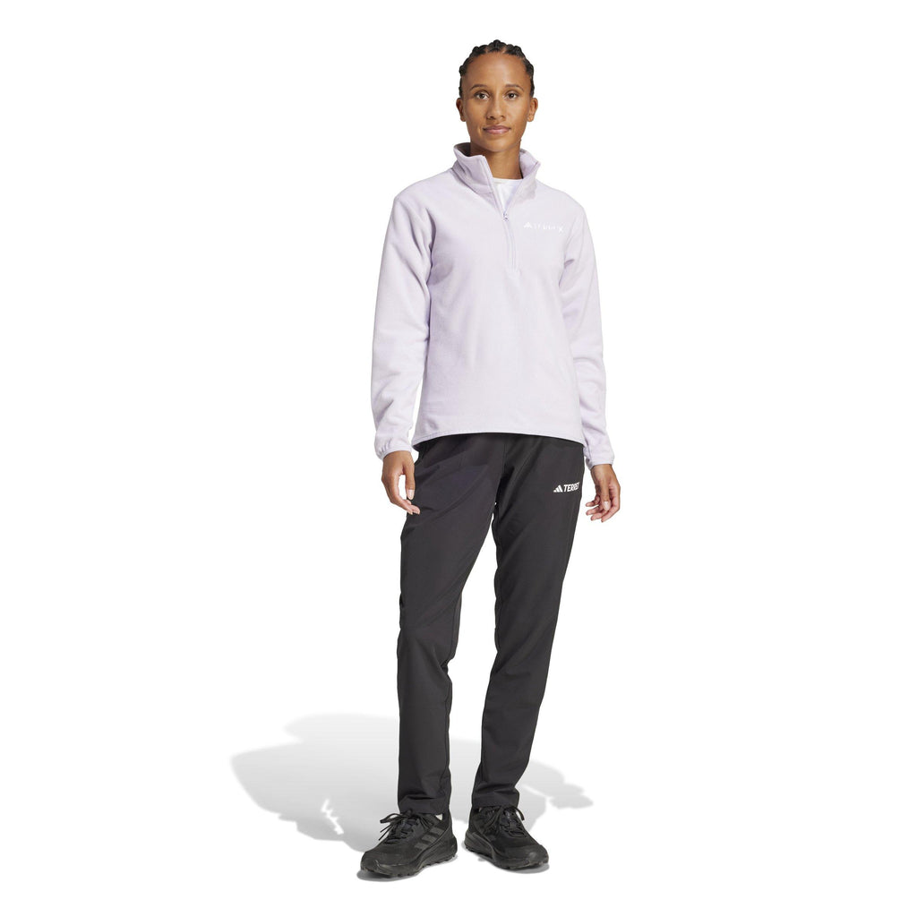 Women's Multi 1/2 Zip Fleece - Purple